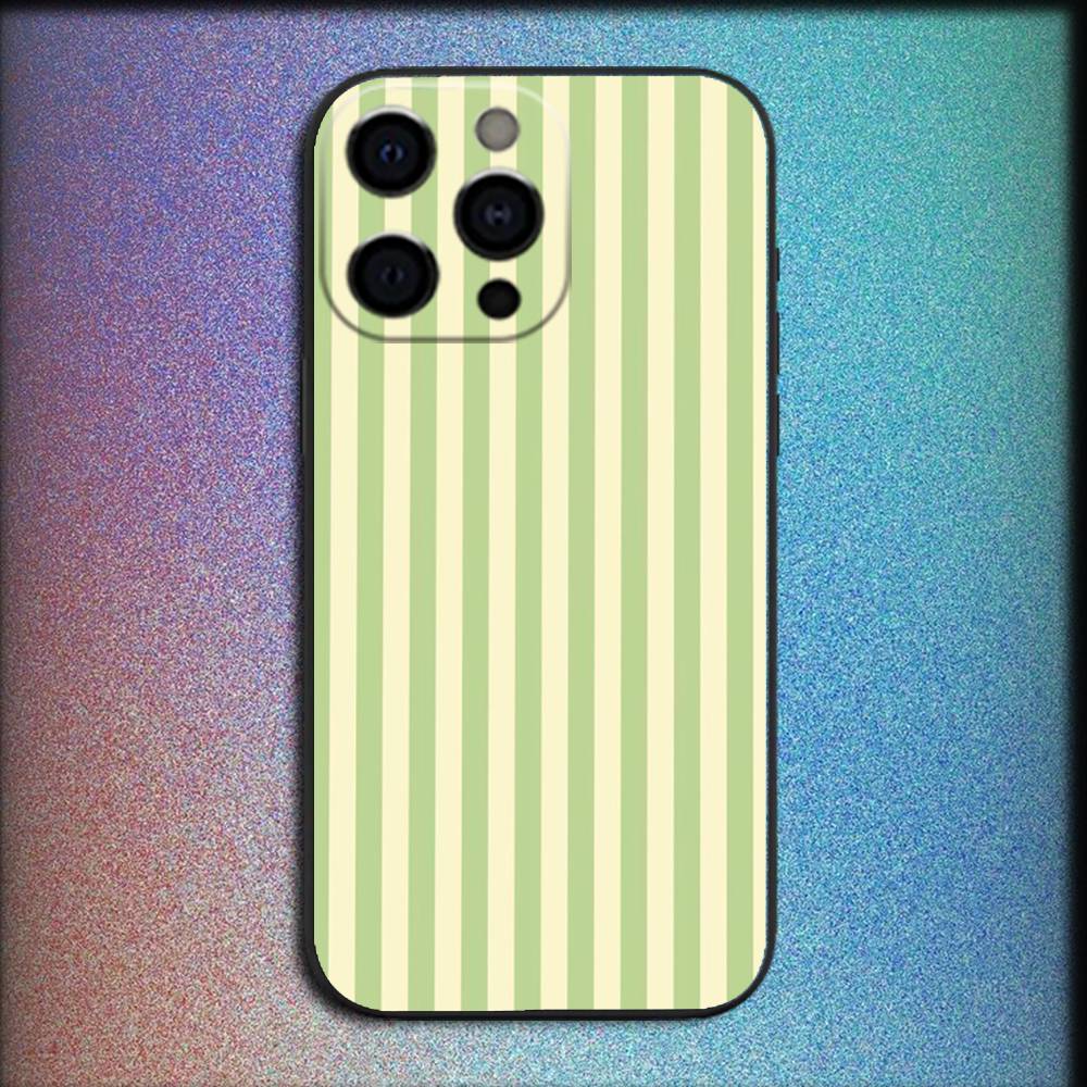 Artistic Color Stripes Phone Case For iPhone 17 Air 16 e 15 14 13 12 11 Pro Max Plus Mini SE 2020 2022 Shockproof Cover Funda