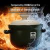 Konbach Ceramic Titanium Glaze Soup Pot