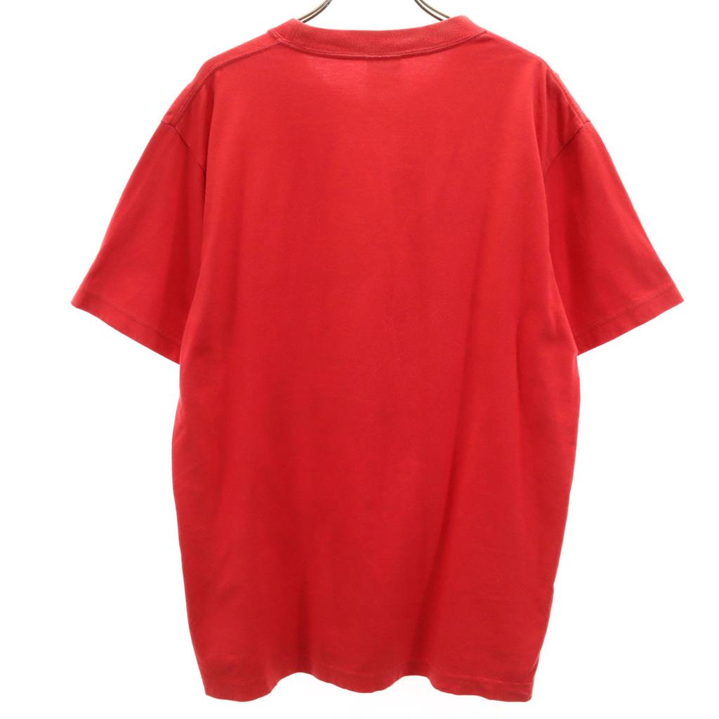 Xlarge Short Sleeve T-shirt L Red Men's Used