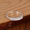 Minimalist Silver Leaf Ring with Cubic Zirconia, Dainty Nature Inspired Band, CZ Stackable Ring, Everyday Jewelry, Gift for Her.