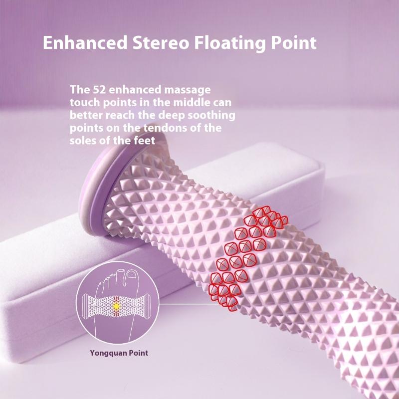Foot Massager Massage Roller Foot Roller Plantar Acupressure Muscle Relaxation Feet Shiatsu Massager Calf Shaping Massage Tools