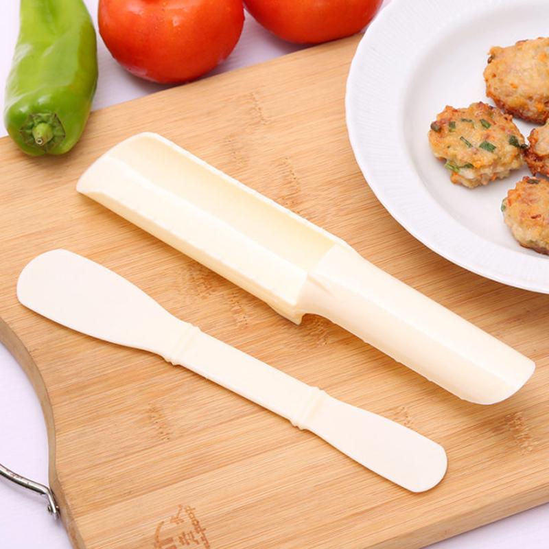 Juego para hacer albóndigas de cocina Pescado frito Carne de res Hacer bolas Molde Cuchara Herramientas para carne Barbacoa Olla Tofu Gadgets de cocina