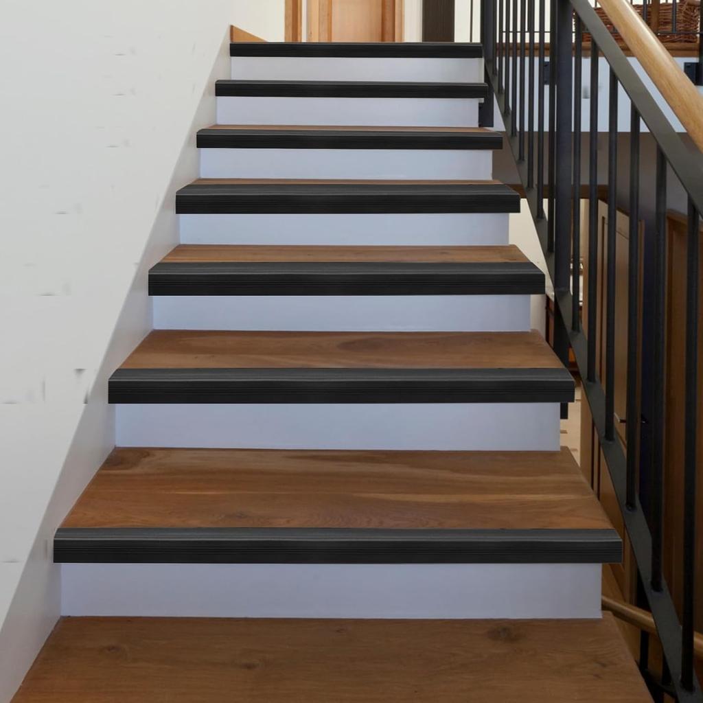 3M Self-Adhesive PVC Stair Anti-Slip Strip | 1 Roll Stair Edge Protector, Waterproof, Wear-Resistant for Indoor & Outdoor Steps