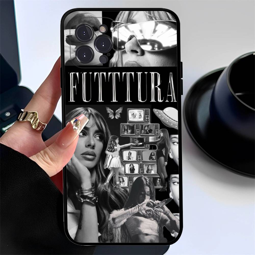 Singer T-TINI M-Martina Stoessel Phone Case For IPhone 17 Air 16 15 14 Plus 13 12 Mini 11 Pro Max Black Cover