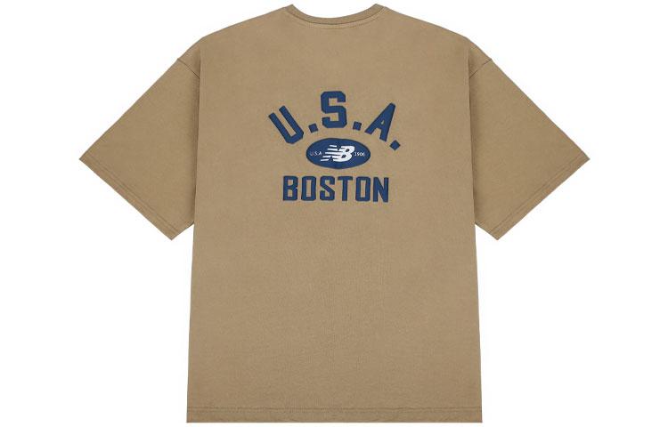 New Balance T Shirt Men's Khaki AMT22391-INC