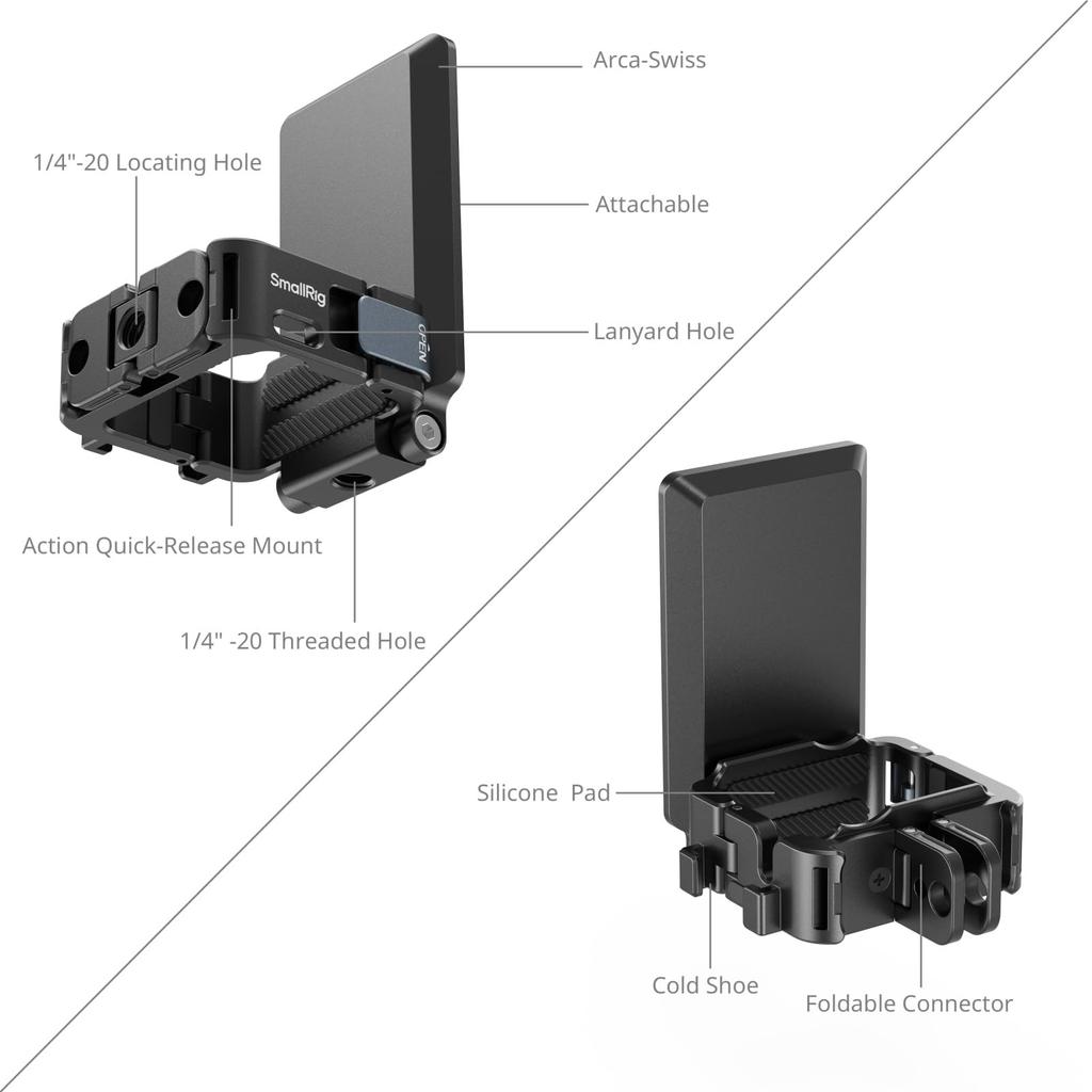 SmallRig Mounting Stand for DJI Osmo Pocket 3 Support 5581