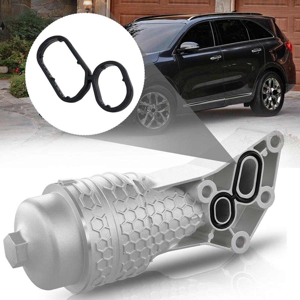 Engine Oil Filter Housing Gasket For 2018-2020 Kia Sorento 3.3L Hyundai Genesis Palisade 3.8L Engine 26345-3LAA0