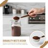 Wood Handle Stainless Steel Coffee Scoop Tablespoon Accurate Measuring Spoon for Coffee Beans Powder Home Cafe Use