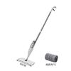 Black water spray mop spray flat floor mop dry and wet dual-purpose, no hand washing, self-adhesive thickening, rotating and dragging