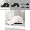 Letter Embroidered Baseball Cap With Wide Brim For Casual Streetwear Fashion
