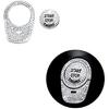 MICROCK Bling Engine Start Stop Ignition Button Cover for BMW 2 3 3GT 4 5 6 7 X1 X2 X3 X4 X5 X6 X6M M2 M3 M4 M5 M6 Series, Rhinestone Crystal