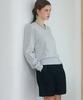 Deuloupisumeon Two-Fly Rib V-Neck Wool Blended Knit [Black]
