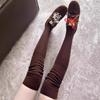Over The Knee Boot Stocking for Women Slouch Top Thick Cotton Knit Thigh High Socks Winter Autumn Leg Warmers