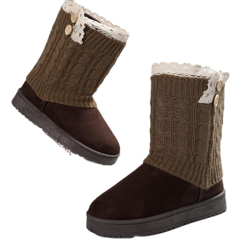 Fashion Fashionable Versatile Women Snow Boots New Autumn Winter Casual Comfortable Cotton Shoes Simple Warm Women's Shoes