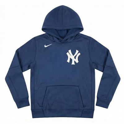 Nike × Sweat à capuche MLB New York Yankees Décontracté Polyvalent Sport Confortable Pull Manches Longues Sweat à capuche pour enfants 3Z3B3SBHD-NYY