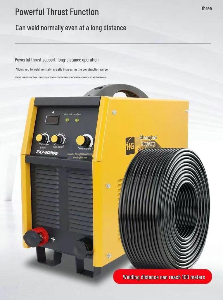 Shanghai Hugong ZX7-500WE/630WE Industrial 380V High-Power DC Inverter Arc Welder