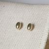 Youngglow 14k Oval Round Piercing Earrings