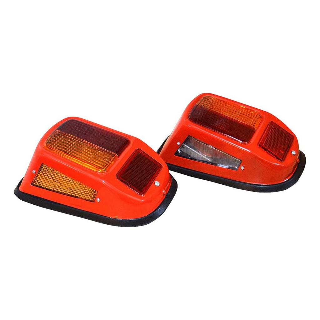 Front and Rear Combination Tail Light Assembly with 12v Bulbs Suitable for Steyr Tractor 30 50 90 430 430B 450 540 548 650 658 760 768