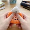 Halloween Toy Pumpkin Stress Novelty Toy for Kids and Adults (Flocked or Random)
