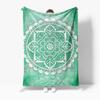 Boho Mandala Überwurfdecke Strukturmuster Geometrisches Muster Dekorative Kissenhülle Bett Sofa Überwurfdecke