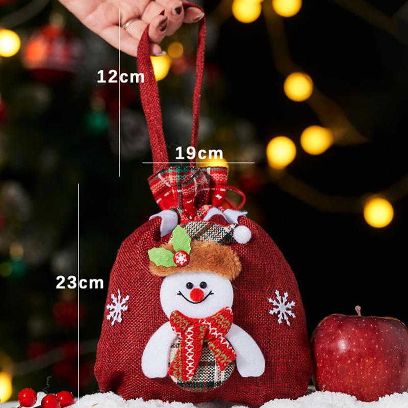Christmas Apple Bags Children'S Gift Bags Christmas Eve Candy Bags Gift Packaging Bags
