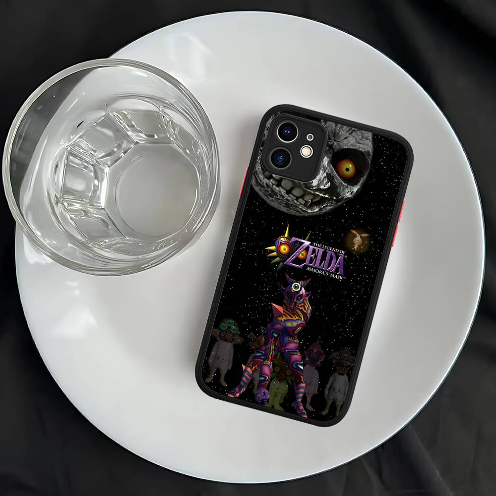 Hot Game The Legend Of Zeldas Silicone Matte Phone Case For Iphone 13 14 15 16 Pro Max 11 12 X Xs Max Soft Cover
