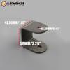 LESQUE Shock Absorber Flat Fork Bracket U-Shaped Fixed Supporting Seat For Motorcycle ATV Dirt Pit Bike Go Kart UTV Buggy