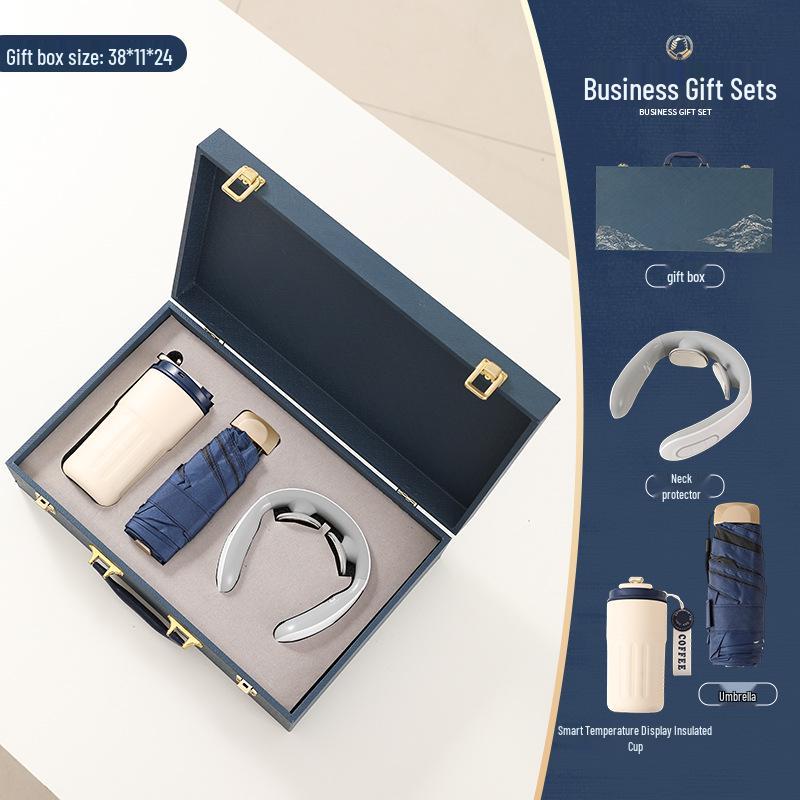 High-End Logo Tea Set for Company Meetings & Corporate Gifts