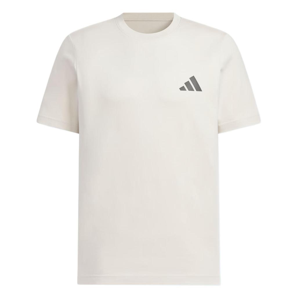 Adidas Graphic Short Sleeve T-Shirt Unisex Tops Brown KC3063