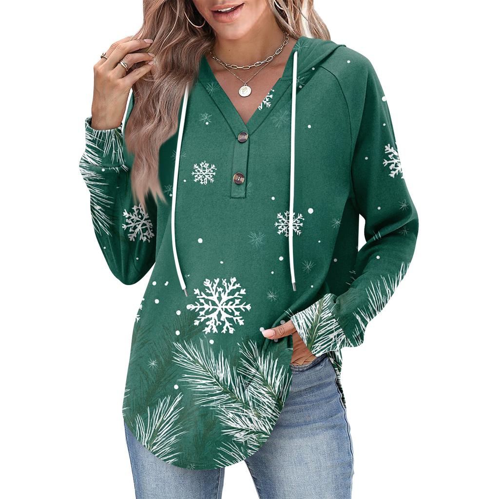 Women's Fashion Women's Lightweight Long Sleeve Pullover With Pockets Preppy Graphic Hoodie