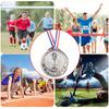 2.55 in Medaille Fußballwettbewerb Preis Souvenir Geschenk Gold PP Sieger Medaille Gold Silber Bronze Preis für Wettbewerbe