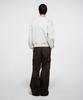 ERA Men Diagonal Cut Cargo Pants - Brown