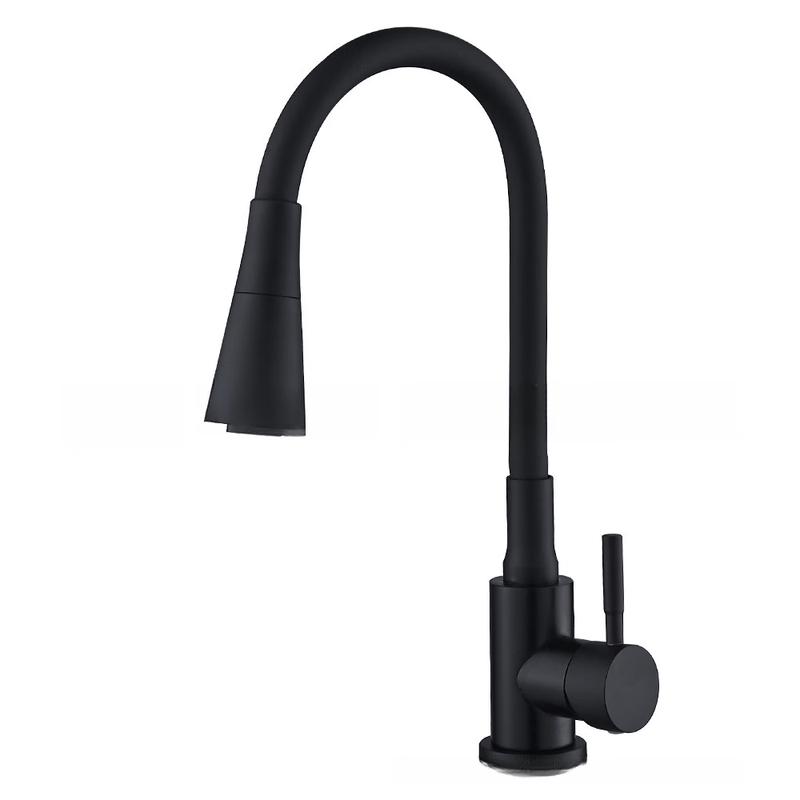 PKSUKB Stainless Steel Swivel Kitchen Faucet