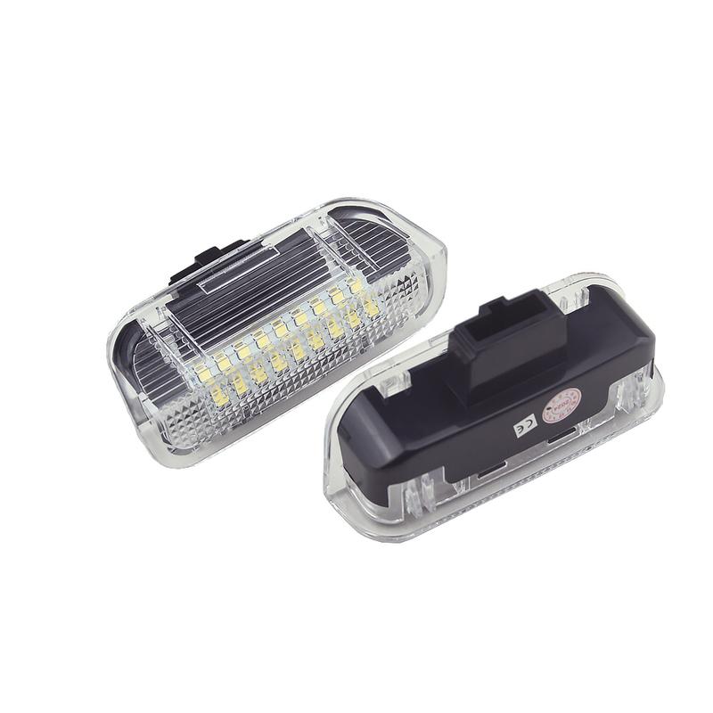 Fit For Porsche Cayenne 2011-2017 For VW Golf Plus 2005-2009 2x Led Rear Door Courtesy Lights Under Warning Lamps