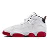 Zapatillas para Niños Air Jordan 6 Rings GS Blanco Rojo Universitario Negro 323419-160