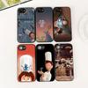 Cover Anime Girl Remy Ratatouille Phone Case for Apple iPhone 17 Air 12 13 Pro Max Mini ProMax 7 + 8 Plus Casing