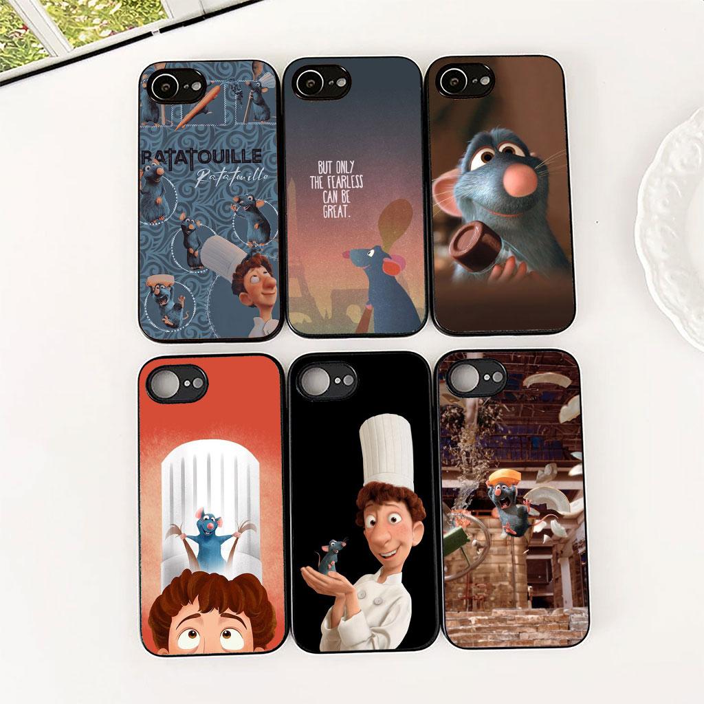 Cover Anime Girl Remy Ratatouille Phone Case for Apple iPhone 17 Air 12 13 Pro Max Mini ProMax 7 + 8 Plus Casing