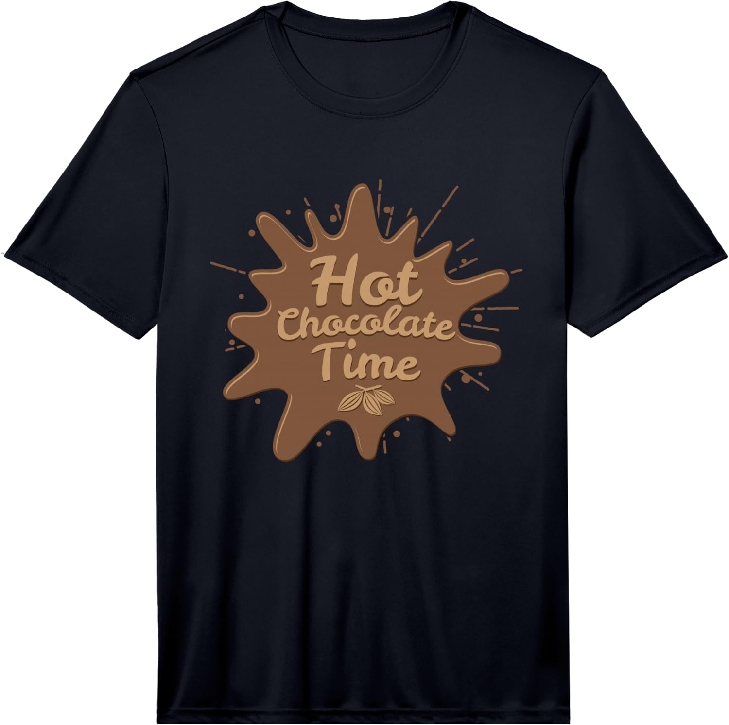 Hot Chocolate Time Splah Chocolate Cocoa Gift Performance Unisex T-Shirt L