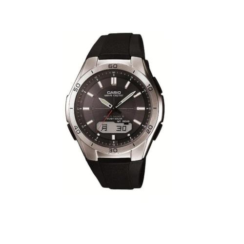 

Casio Wave Ceptor Радиоуправляемые Солнечные Часы WVA-M640-1AJF Мужские Черные