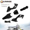 LINGQI RACING Plastic Fairing Body Kits Shell Cover Panel Fender Guard Parts For Chinese Husqvarna 50 Pit Dirt Bike Motorcycle