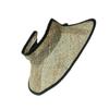 Holiday Small Fresh Seaweed Salty Grass Woven Empty Top Straw Hat Men And Women Summer Sunshade Sun Protection Beach Big Brim Straw Hat