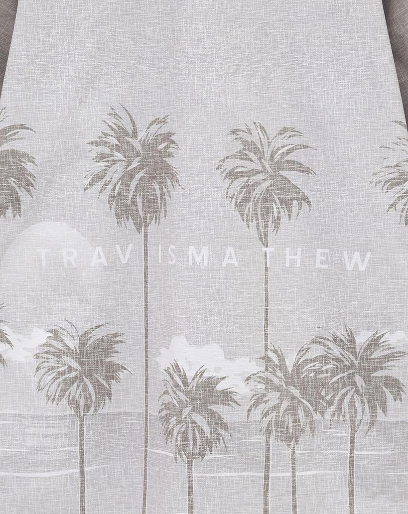 Short Sleeve Open Shirt Golf 7AL030 L [TravisMatthew] Men's (Moisture Wicking/Quick Drying) / / 2PRT_Portabella