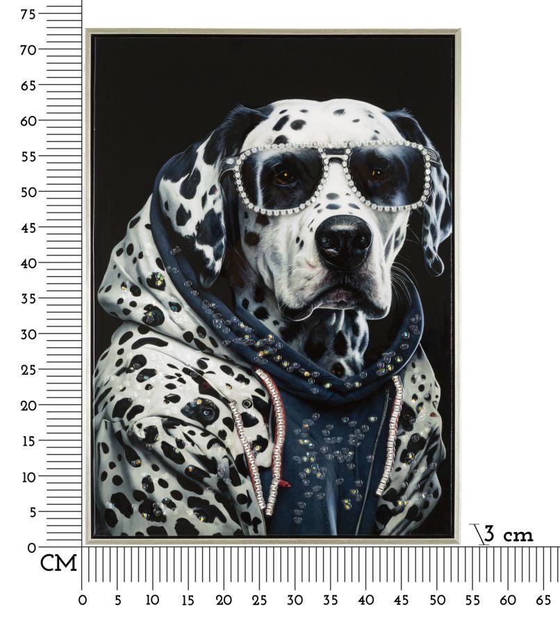 Laquared Wall Panting With Frame Trap Cm 53X3X73