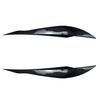 Gloss Black Eyebrows For BMW 3 Series F30 Sedan F31 Wagon 2011-2018 Car Headlight Eyelids Lids ABS Plastic Accessories