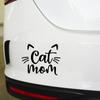 DS87#15X12cm Car Cat Mom Sticker Vinyl Sticker, Car Truck Creative Waterproof Car Stickers Vinyl Decal Motorcycle Decorative Accessories