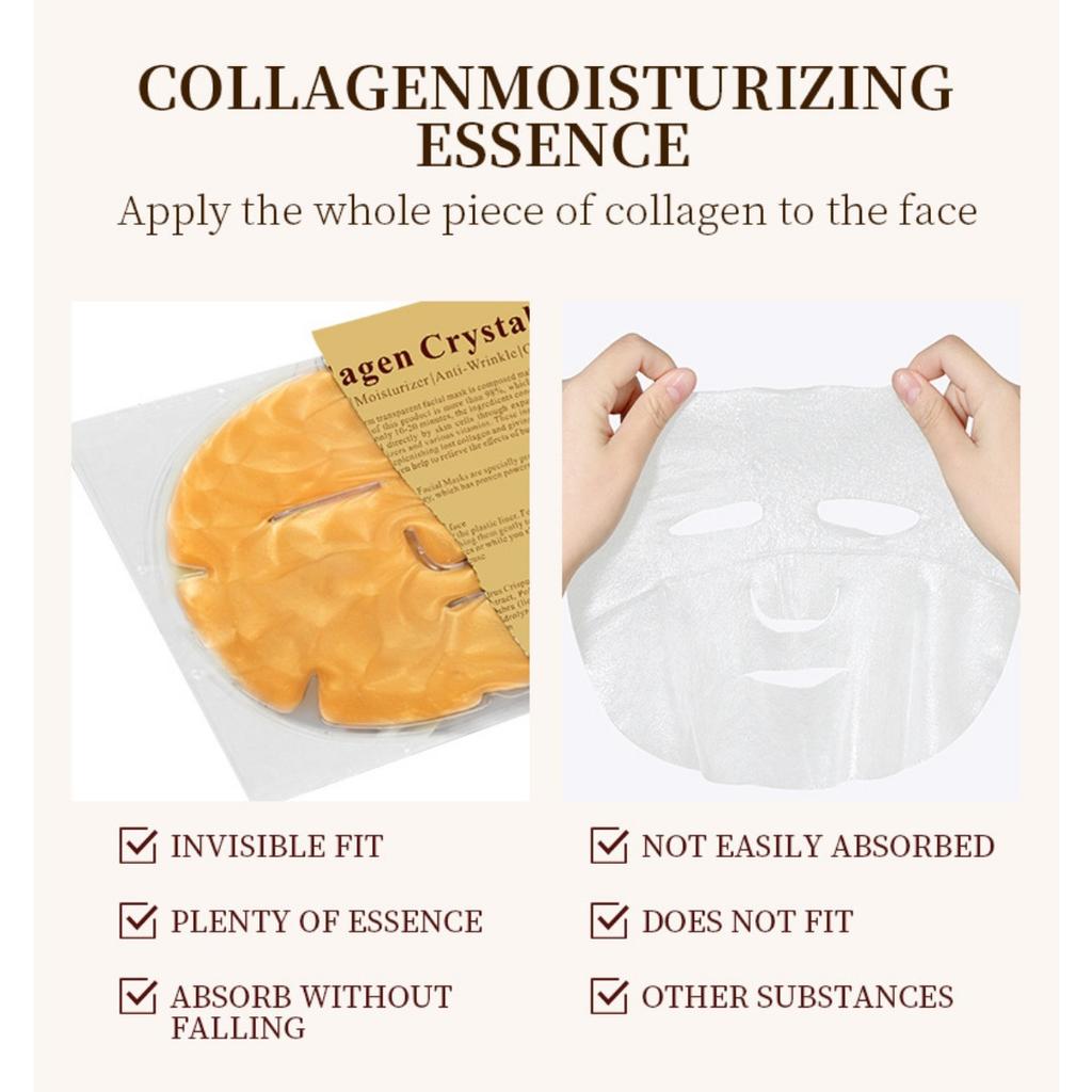 Gold-Kollagen-Kristall-Maskenpflaster