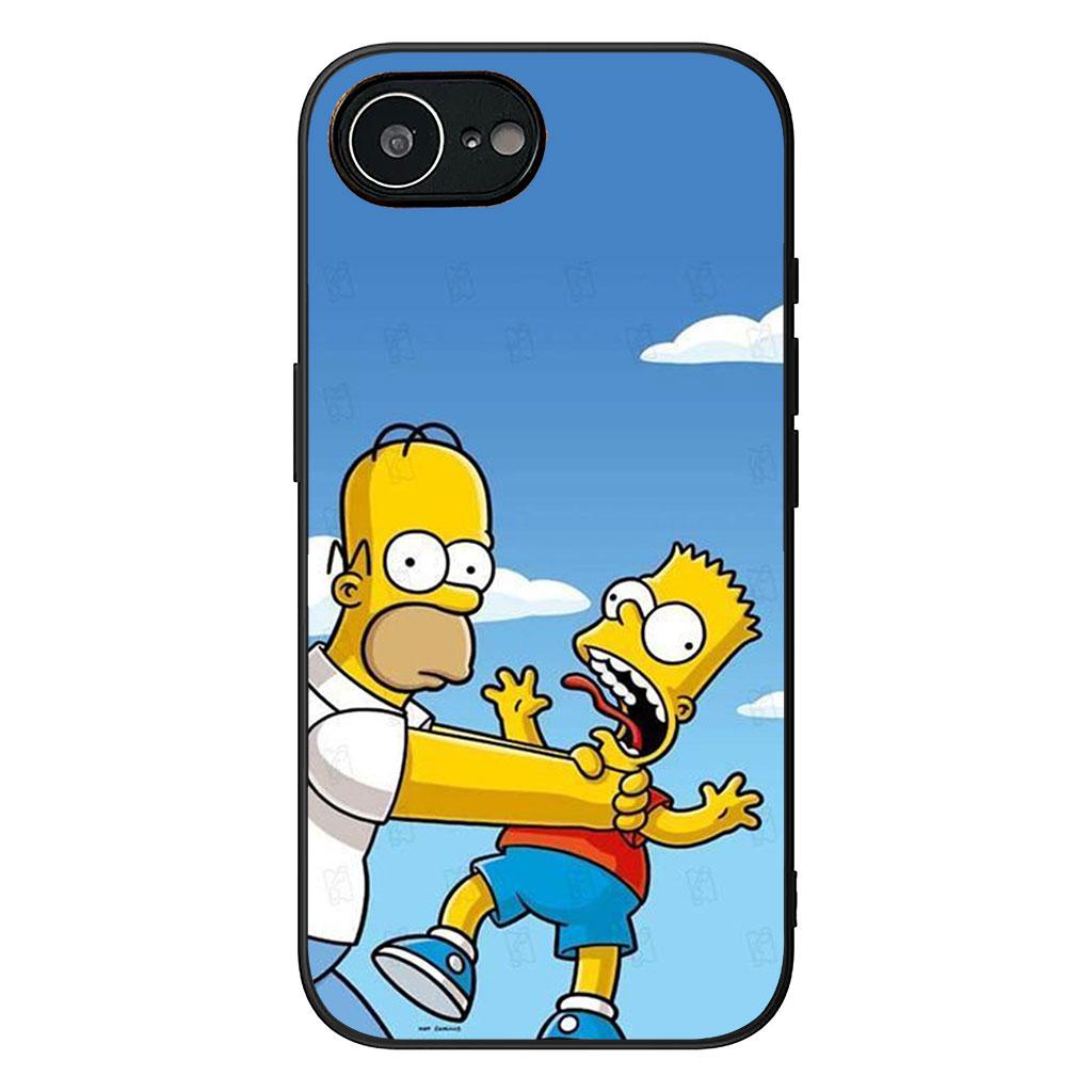 Cover per Telefono The S-Simpsons Comics Bart per Motorola Moto Edge 50 One 30 Fusion 40 neo Ultra Pro 20 Lite G50 G85 G84 E15 E14 Custodia
