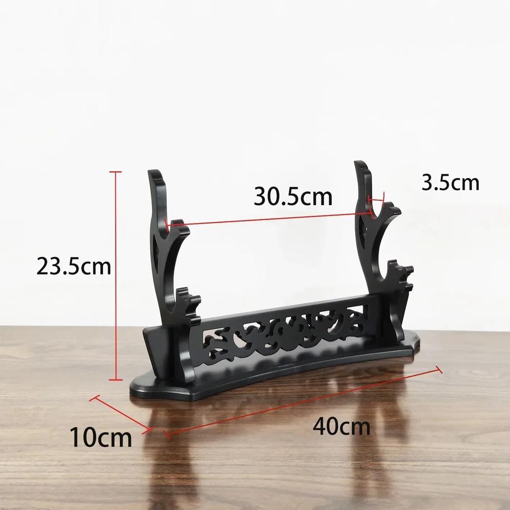 Dragon Katana Stand Shelf Wooden Display Katana Support Holder Demon Slayer Sabre Cradle Storage Rack Room Decoration Organizer