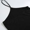 European and American Retro Neck Hanging Suspender Sexy Backless Slim Fit Vest