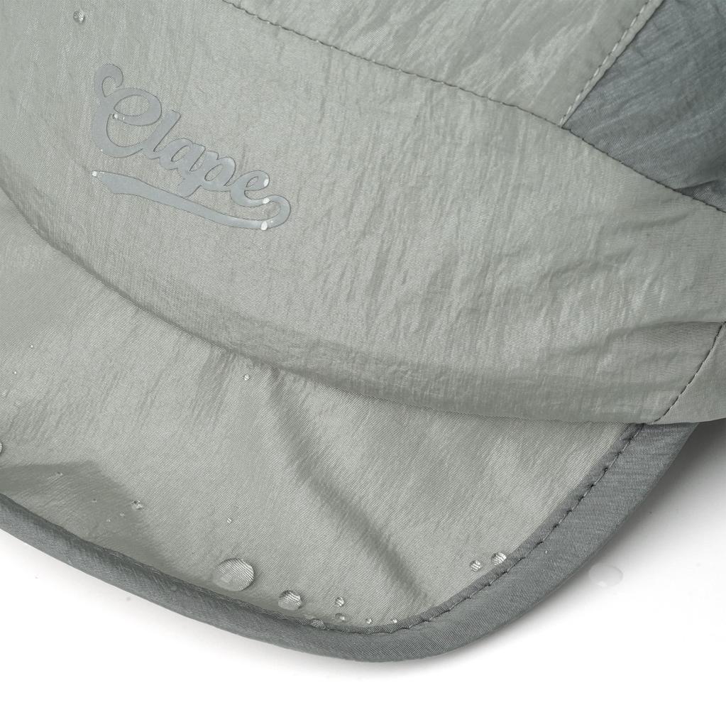 Croogo Umpire Mini Short Cycling Cap Cap, Summer, Soft, Brim, Brim, Lightweight, Quick-Drying, Water-Repellent, Mesh, Breathable, Unisex, (Rock Blue)